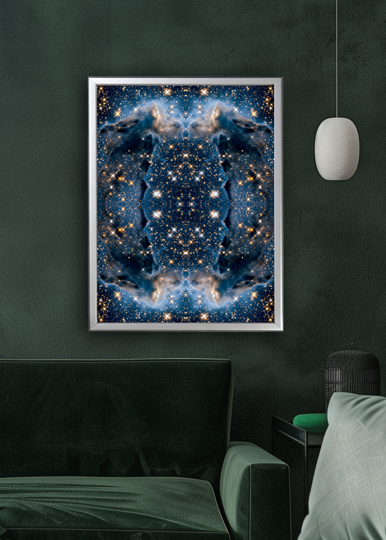 07 Portal to the Stars - Backlit LED Framed Image