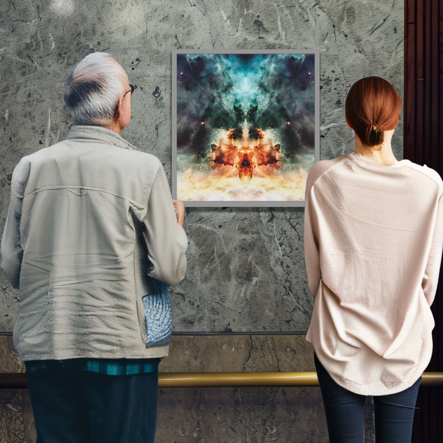 44 Sacroscanct Sigmundur - Backlit LED Framed Image