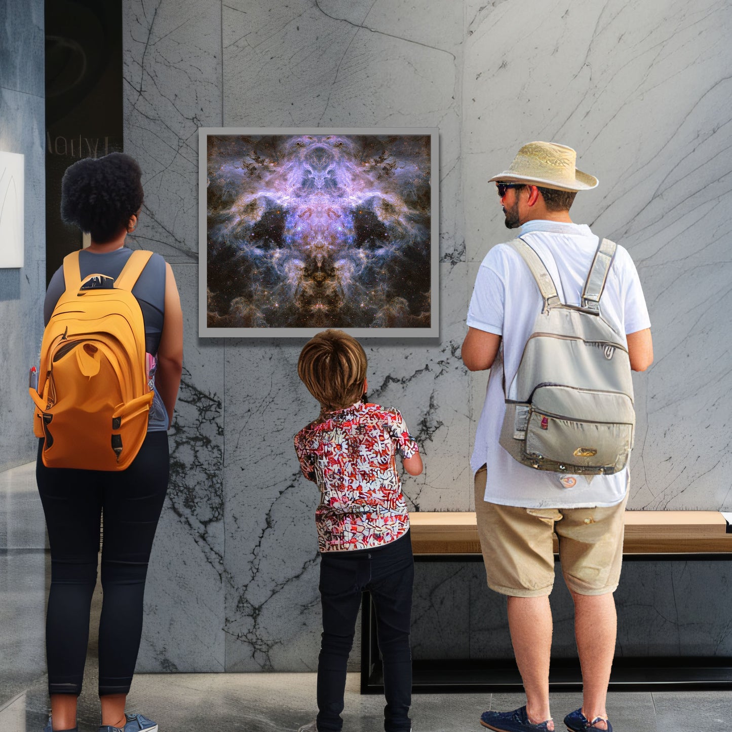 46 Tantorteranus - Backlit LED Framed Image