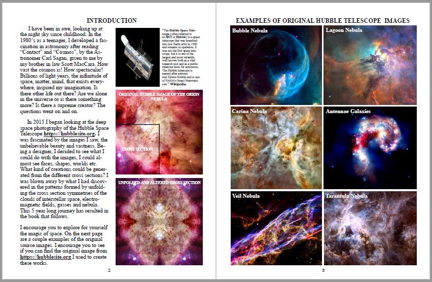 Cosmic Creations Book
