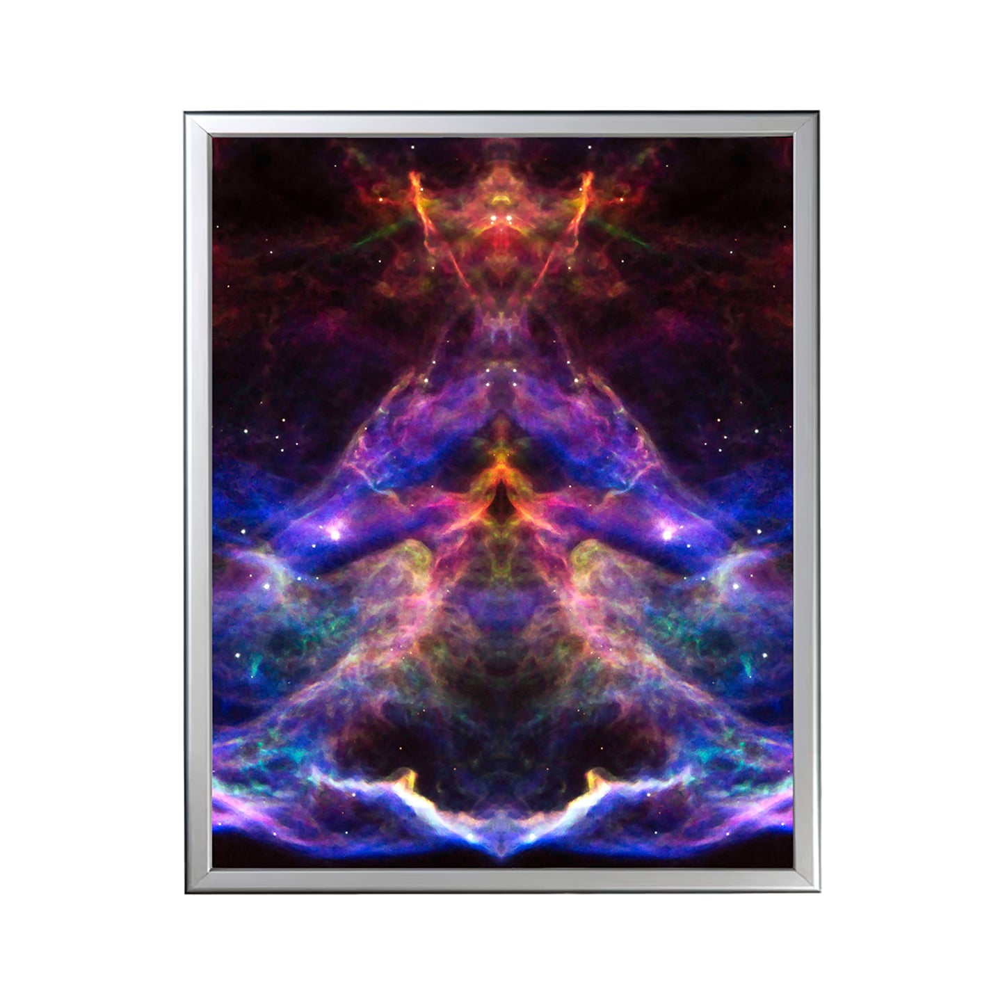 14 Cosmic Yogi - Backlit LED Framed Image