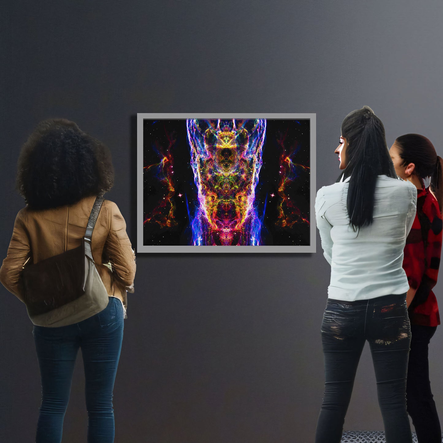 27 Beauties and the Beast - Backlit LED Framed Image