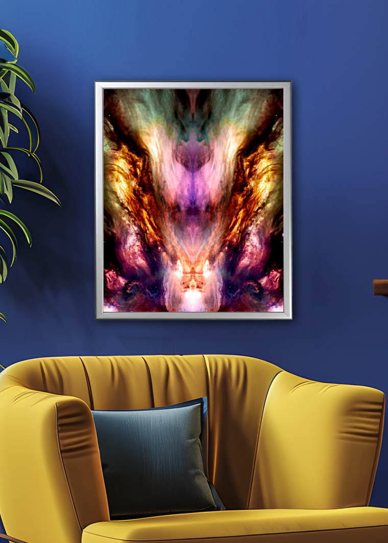 47 Rise of the Phoenix - Backlit LED Framed Image