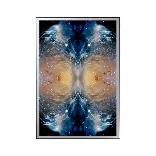 57 Cosmic Surfs Up - Backlit LED Framed Image