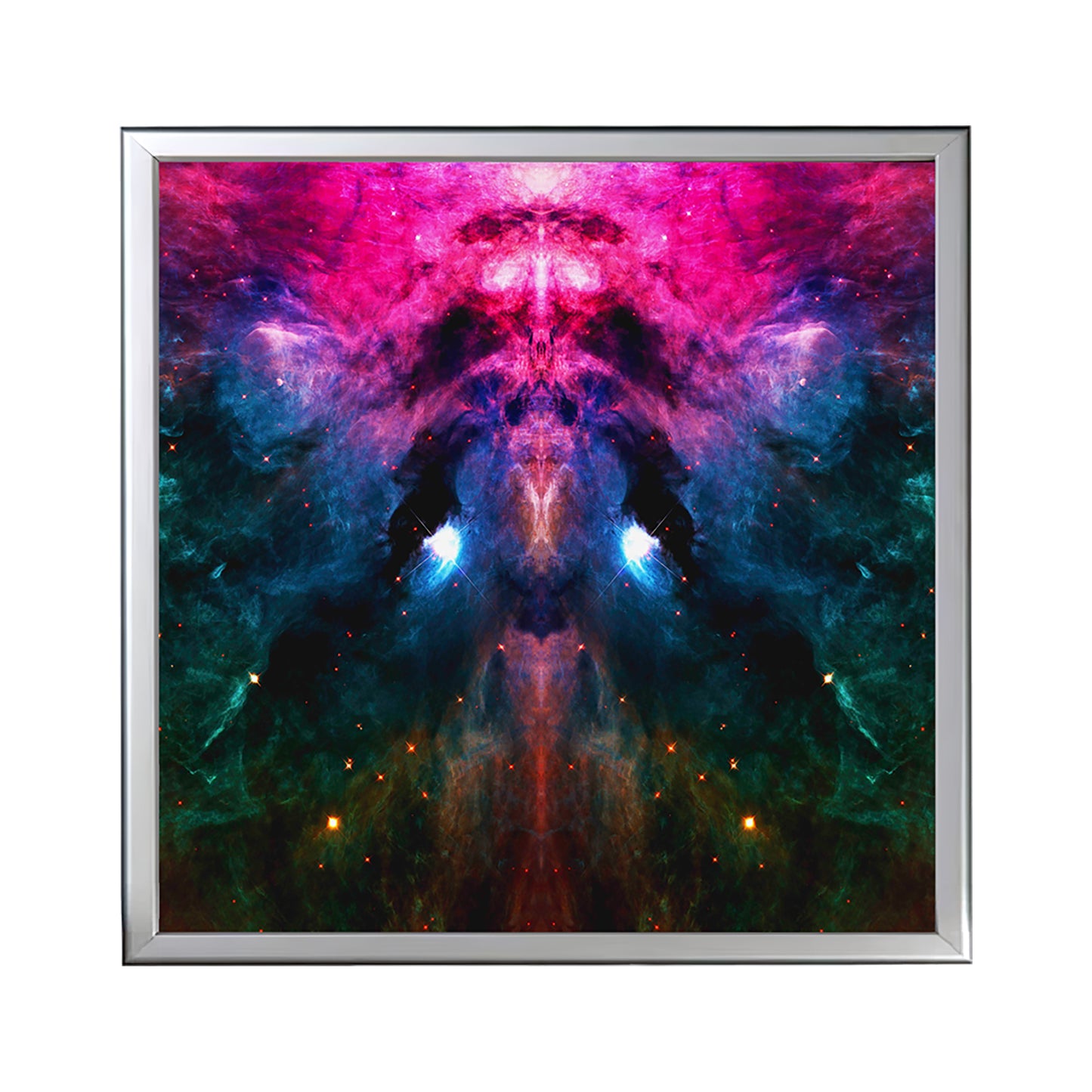 60 Cosmic Unicorn - Backlit LED Framed Image