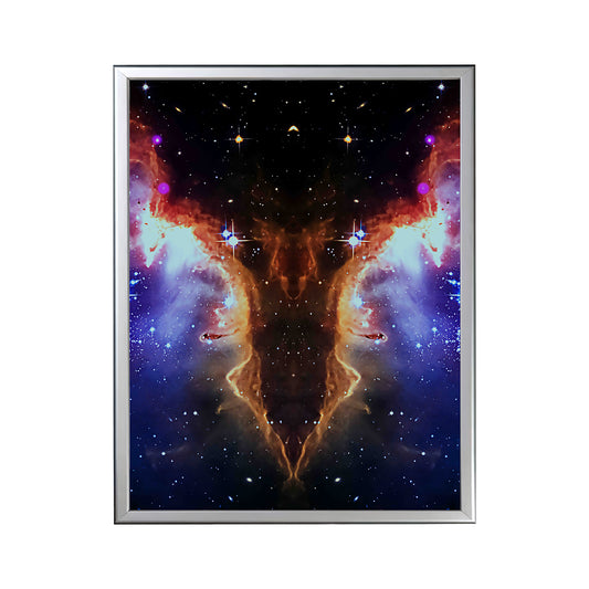 55 Rip in Space - Backlit LED Framed Image