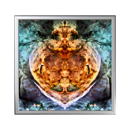 43 Cosmic Pendant - Backlit LED Framed Image